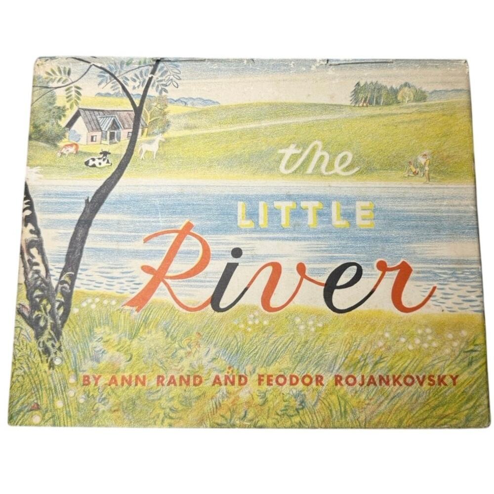 Vintage The Little River Ann Rand Rojankovsky 1963 First UK Edition Hardcover